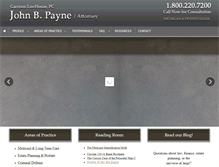 Tablet Screenshot of law-business.com
